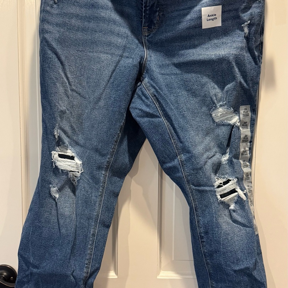 Ripped Blue Jeans